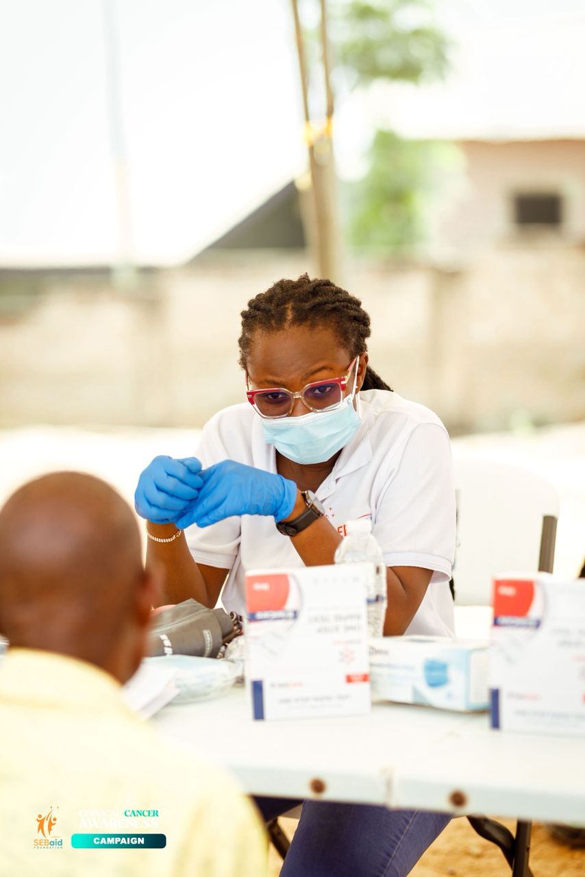 Community health outreach session